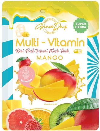 Grace Day Multi-Vitamin Maska W Płachcie Mango 27ml