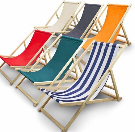 Leżak Plażowy Krzesło Ogrodowe Kolory