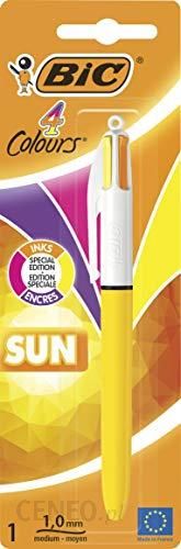 Bic 949898 4 Colours Sun 4 Kolorowy Długopis (Blister 1 Mm) Sztuka