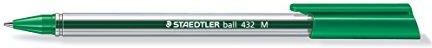 Staedtler 432 M 5 Office Colours Długopis O Szerokości Linii M 0 45mm 10 Sztuk W Kartonowym Etui Zielony