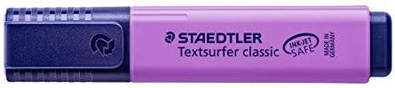 Staedtler Textsurfer Classic Zakreślacz Do Wydruku Atramentowego Szerokość Linii 2 5 4 7mm 10 Sztuk Fioletowy