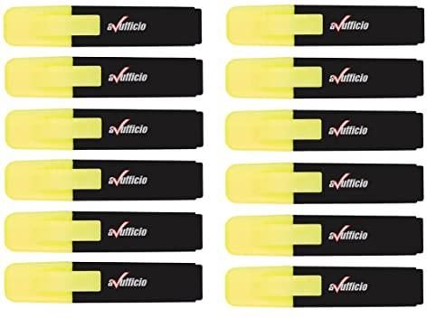 Alevar Soft-Notizblock – Schwarz/gelb, Gummiert, Format 14 X 9 Cm