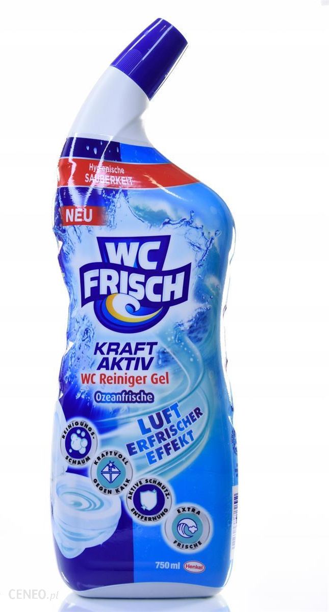 WC Frisch BLAU AKTIV WC-Reiniger -Duftspüler Ozeanfrische