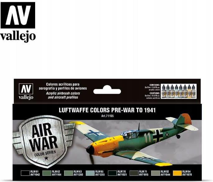 Vallejo Model Air Set 71165 - Luftwaffe Colors Pre-War to 1941