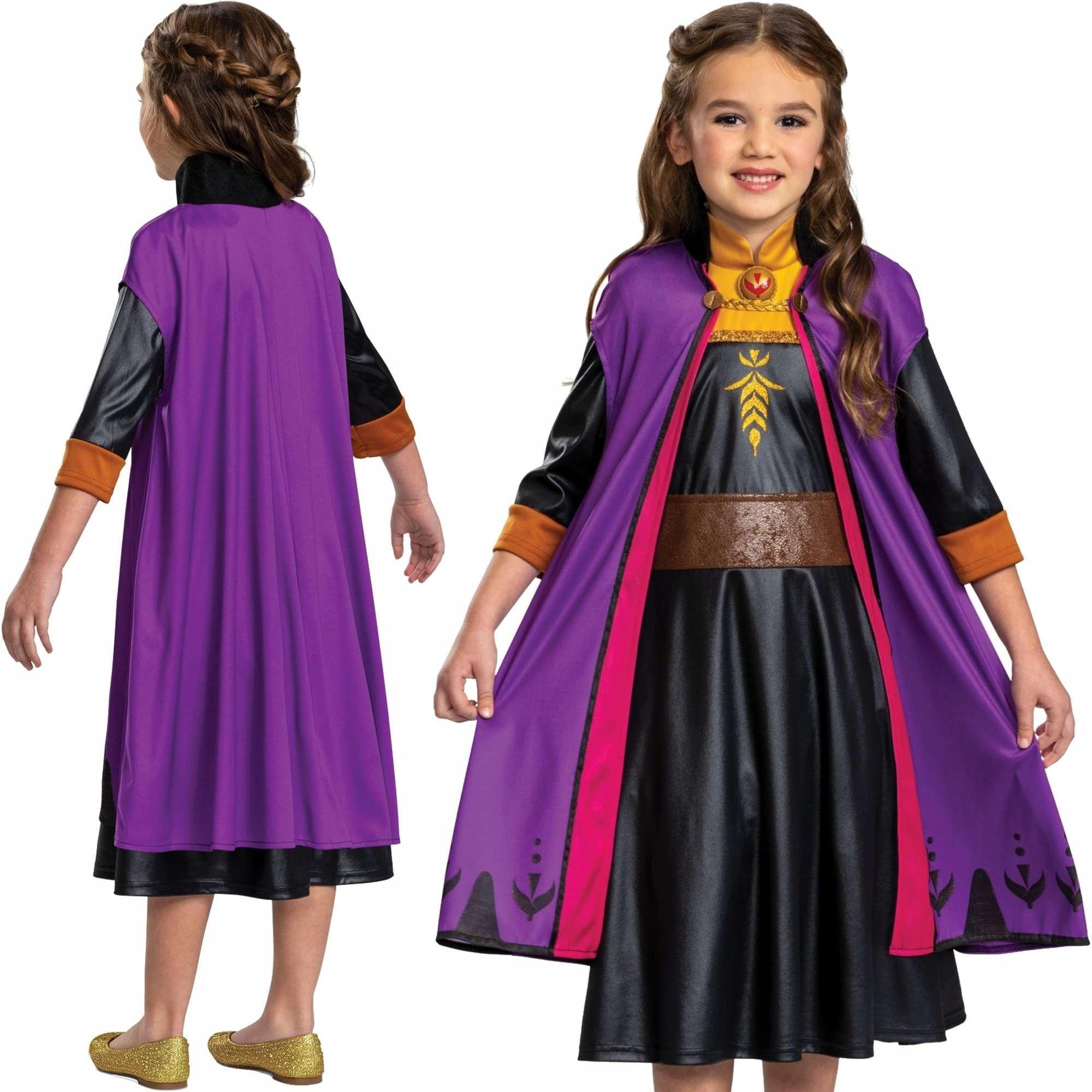 Jakks Disguise - Classic Costume - Anna Traveling Dress (116 cm)