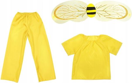 Strój Pszczółka Opaska Bluzka Spodnie 116-128 3E