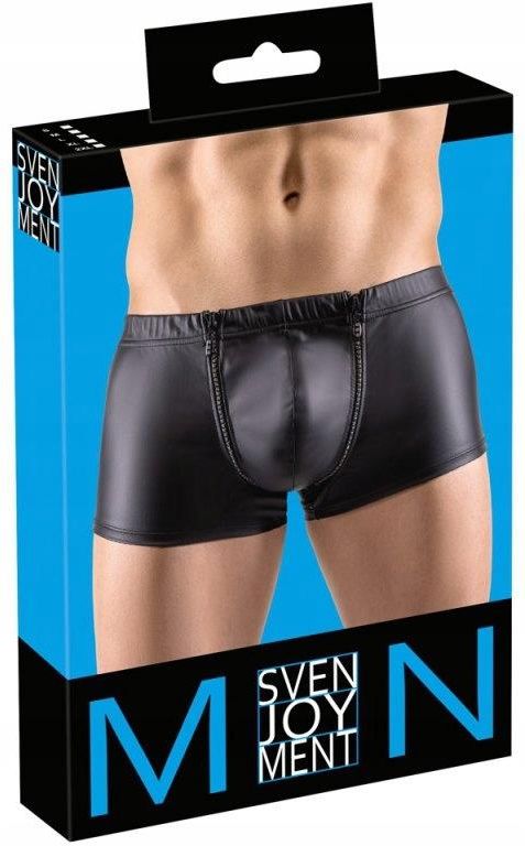 Svenjoyment Bondage Heren Jock Set L Zwart/Blauw