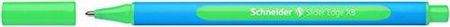 Schneider Długopisem Instrumentów Piśmienniczych Krawędź Suwaka Model Czapki Xb Zielony Kolor Trzonka: Niebiesko 1 Pak