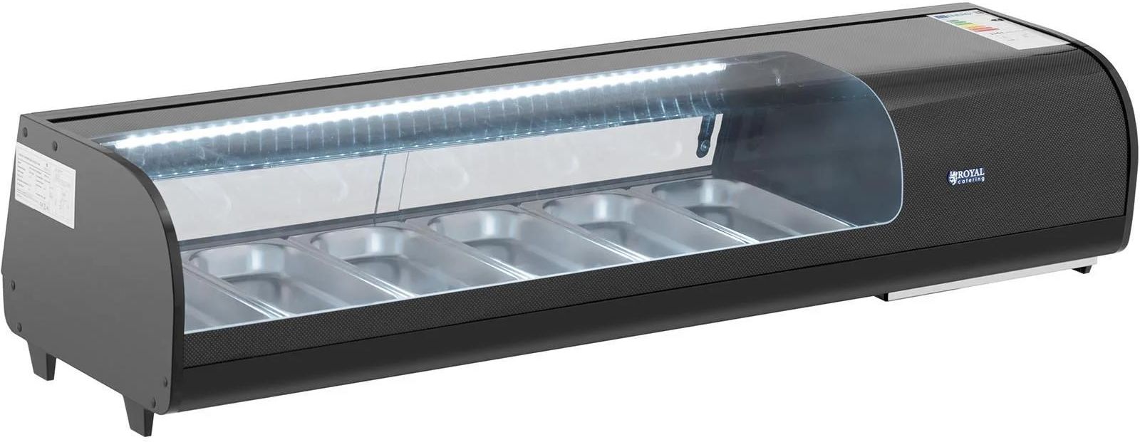Royal Catering Sushi Theke Gn 6 X 1/3 Beleuchtung (RCKV15040SH) - ceny ...