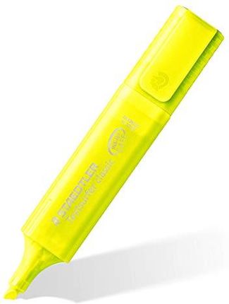 Staedtler Textsurfer Classic Zakreślacze Tekstowe Z Dużym Zbiornikiem Atramentowym Dla Bardzo Długiej Wydajności Oznaczania Zestaw 4