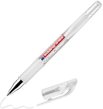 Edding 2185 Długopis Żelowy Biały 1 Pisak 0 7mm Długopisy Żelowe Do Pisania Malowania Mandali Bulletjournal Długo