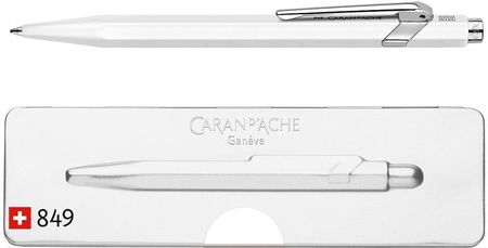 Caran D'Ache 849 Pop Długopis Z Pudełkiem Biały