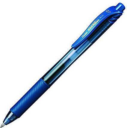 Pentel Energel X Chowany Długopis Żelowy Granatowy 12szt.