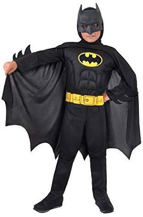 Ciao Batman Dark Knight Oryginalny Kostium Dziecięcy Czarny Żółty 8-10 Lat 11671