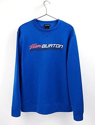 Burton Męska bluza z kapturem niebieski kobalt Blue Heather 48