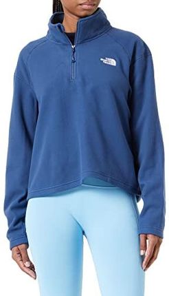 THE NORTH FACE Plus Glacier Crop bluza Shady Blue 3X