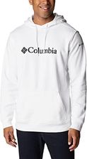 Columbia Męska bluza z kapturem CSC Basic Logo II, biała, logo marki CSC, XL