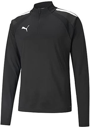 Puma Mężczyźni TeamLIGA 14 Zip Top Bluza, Czarny, M