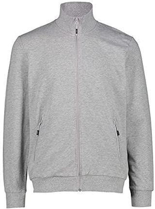 CMP męska bluza stretch Fullzip, Grigio Mel, 48