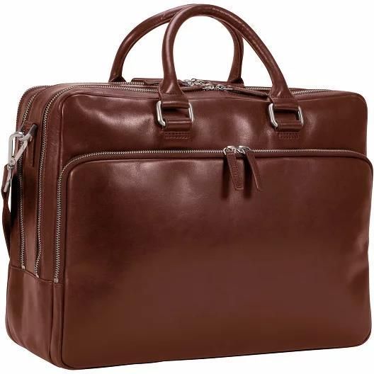 Torba na laptopa Leonhard Heyden Cambridge Briefcase Leather 40cm Cognac (9052622) Opinie i