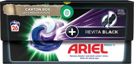 Ariel All-in-1 PODS +Revitablack 26 prań