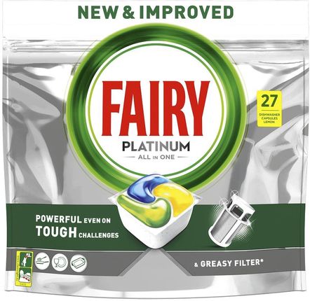 Fairy Platinum Yellow kapsułki do zmywarki 40 szt.