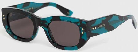 Gucci okulary przeciwsłoneczne GG1215S damskie kolor czarny