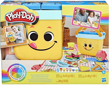 Hasbro Play-Doh Starters Zestaw Piknik i nauka kształtów F6916