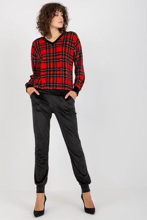 Spodnie Komplet Model RP-KMPL-8190-6.26X Black/Red - Rue Paris
