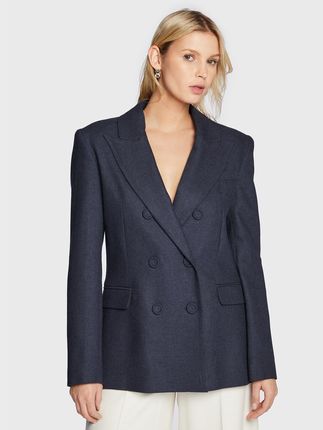 MVP Wardrobe Żakiet Giacca MVPI2GI039.0PN0034 Granatowy Regular Fit