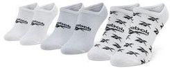 Skarpety Niskie Unisex Reebok - Cl Fo Invisible Sock 3P GG6678 White/Lgsogr/White