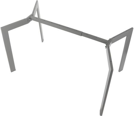 Stelaż ramowy stołu, biurka NY-HF05RB/A - długość regulowna 105,5-145,5 cm, szary, noga o głębokości 78 cm
