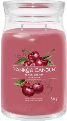 Yankee Candle Signature Black Cherry Świeca Duża 567g