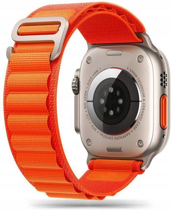 Tech-Protect Nylon Pro Apple Watch 4 5 6 7 Pomarańczowy