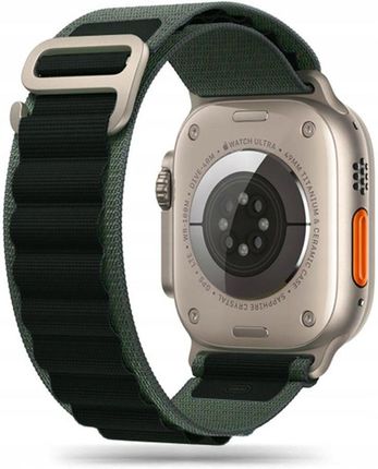 Tech-Protect Nylon Pro Apple Watch 4 5 6 7 Czarny Beż