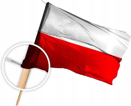 Flaga Polski Premium Flaga Polska 112x70 cm