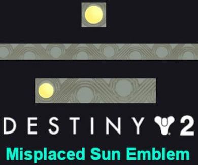 Destiny 2 Misplaced Sun Emblem (Digital)