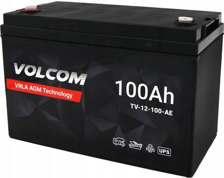Volcom Tv-12-100-Ae 12V 100Ah