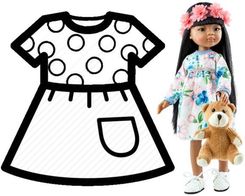 Zdjęcie Paola Reina Ubranie Do Strojenia Lalek Piękne 32Cm - Dobiegniew