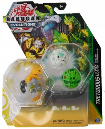 Spin Master Bakugan Evolutions Zestaw Startowy Tretorous Ultra