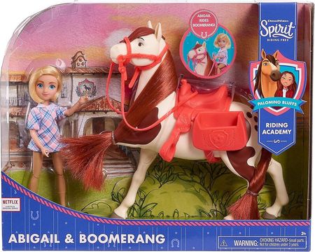 Just Play Mustang Duch Wolności Koń Boomerang Lalka Abigail
