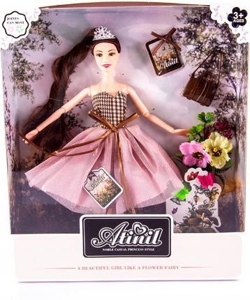 Midex Lalka W Sukience Balowej Księżniczka Z Akcesoriami