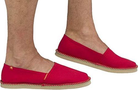 Cressi Unisex-Adult Valencia Espadrillas Wygodne i lekkie buty na każdy letni sport ,Czerwony ,36 ,XVB980436