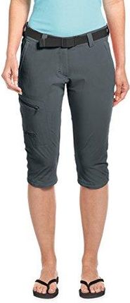 Maier Sports 231007 Inara Slim Capri damskie spodnie, grafitowe, 50