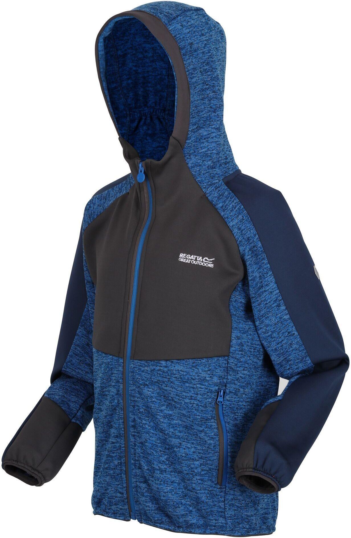 Kinder fleece met capuchon Regatta DissolverIX