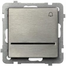 Zdjęcie Ospel Łącznik zwierny dzwonek z podświetleniem Sonata Inox ŁP-6RMS/m/37 - Pszów