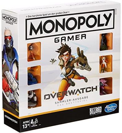 Hasbro Gaming Monopoly Overwatch Wersja niemiecka E6291100