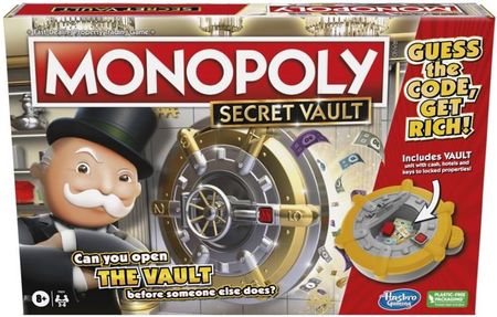 Hasbro Monopoly Secret Vault wersja angielska F50231020