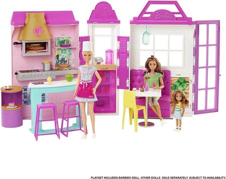 Barbie Restauracja z lalką HGP59