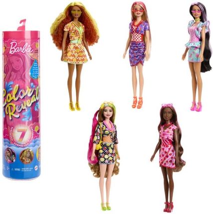 Barbie Color Reveal Seria Słodkie Owoce (1 szt.) Ast. HJX49